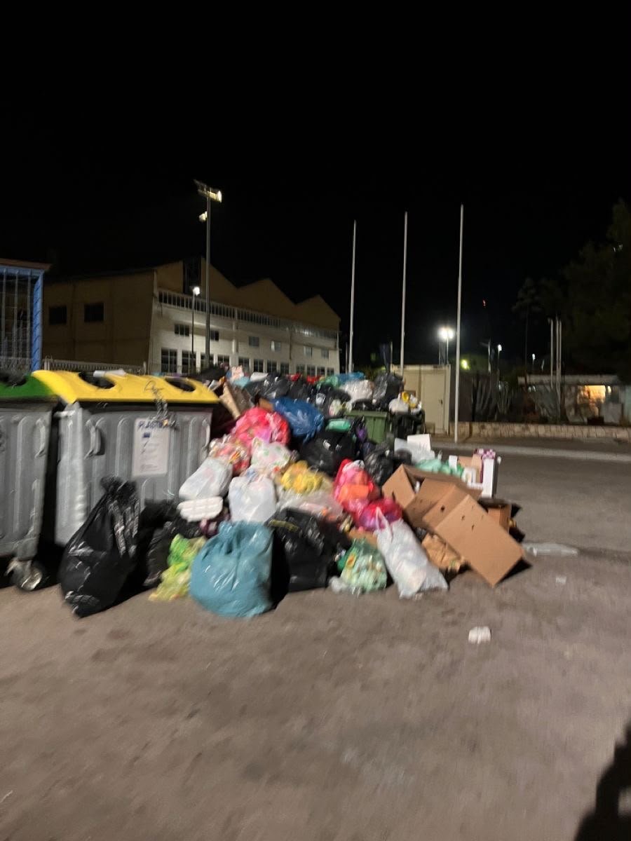 Waste collection work in the Plymouth area